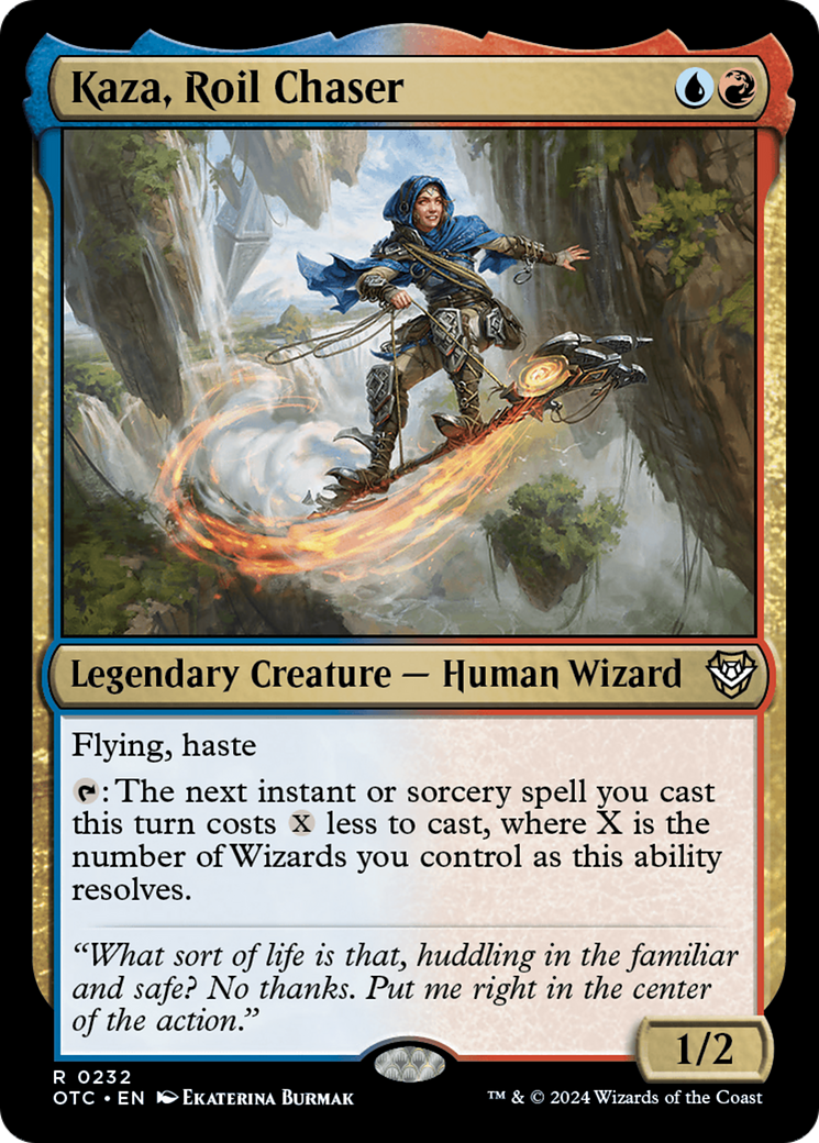 Kaza, Roil Chaser [Outlaws of Thunder Junction Commander] | Gamer Loot