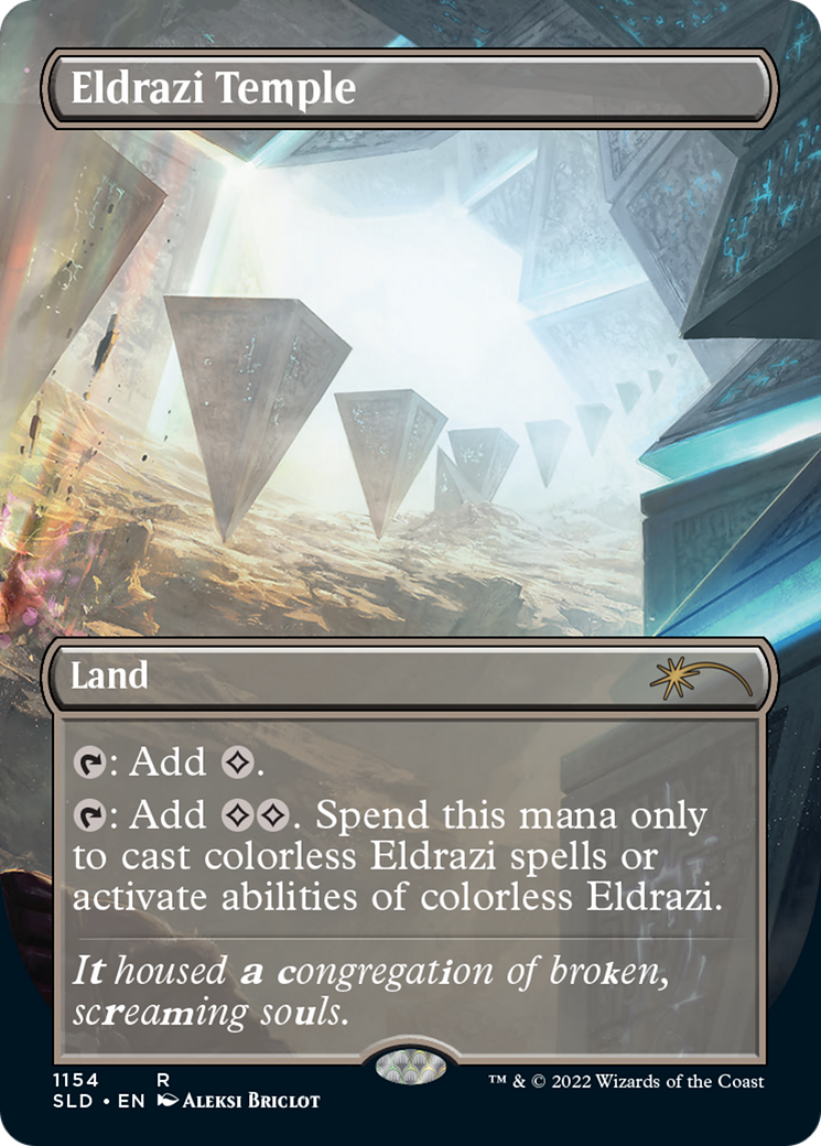 Eldrazi Temple (Borderless) [Secret Lair Drop Series] | Gamer Loot