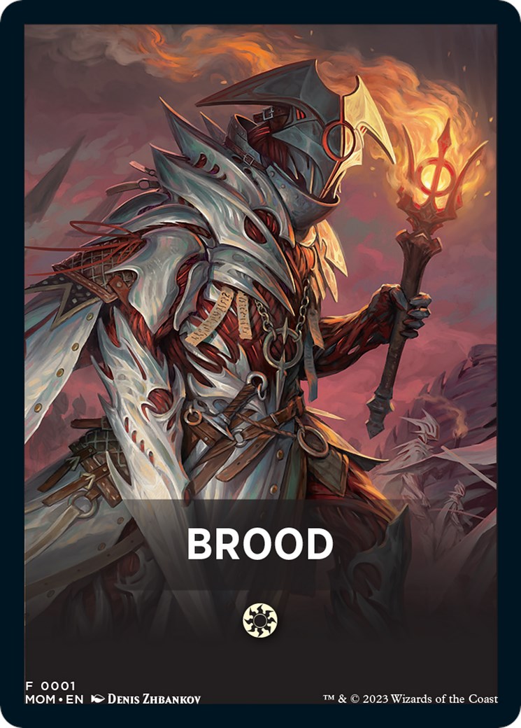 Brood Theme Card [March of the Machine Tokens] | Gamer Loot