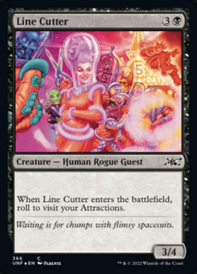 Line Cutter (Galaxy Foil) [Unfinity] | Gamer Loot