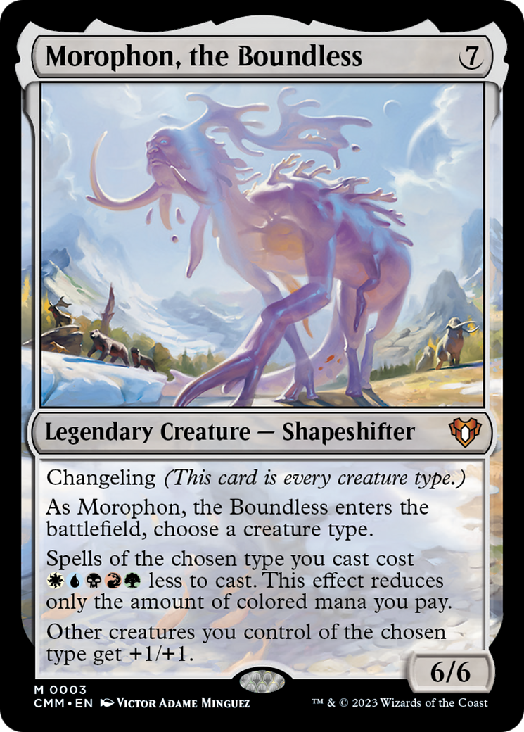 Morophon, the Boundless [Commander Masters] | Gamer Loot