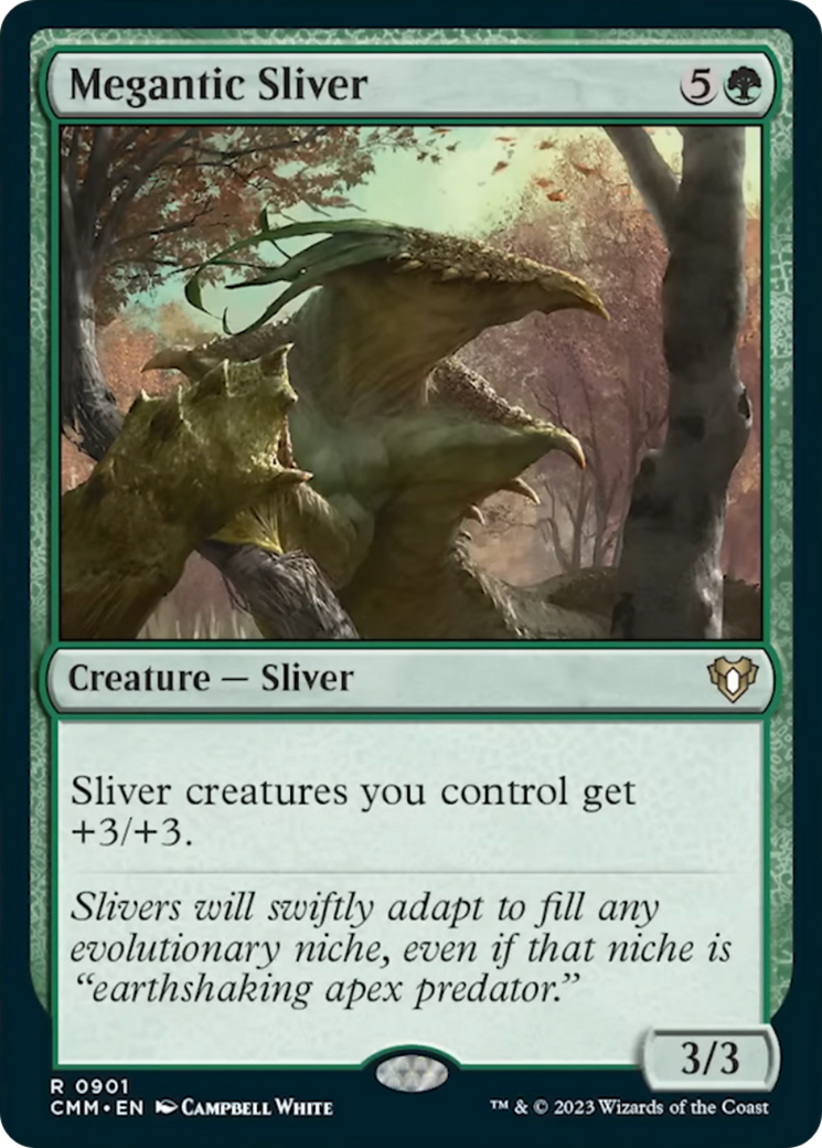 Megantic Sliver [Commander Masters] | Gamer Loot