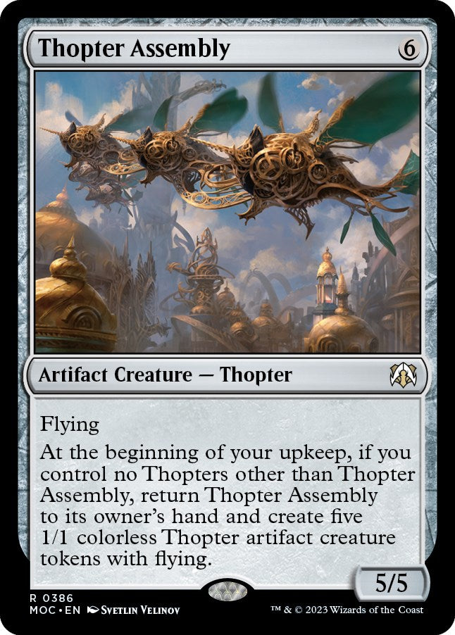 Thopter Assembly [March of the Machine Commander] | Gamer Loot