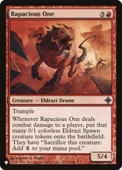 Rapacious One [The List Reprints] | Gamer Loot