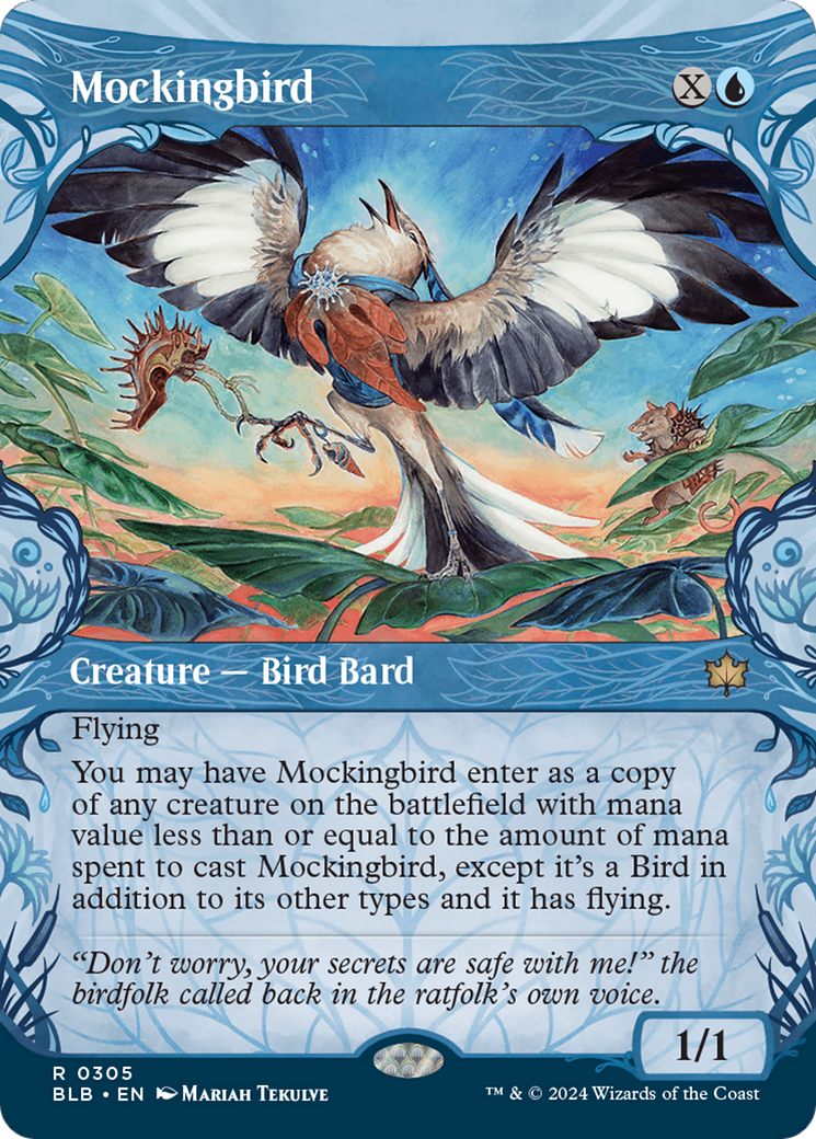 Mockingbird (Showcase) [Bloomburrow] | Gamer Loot