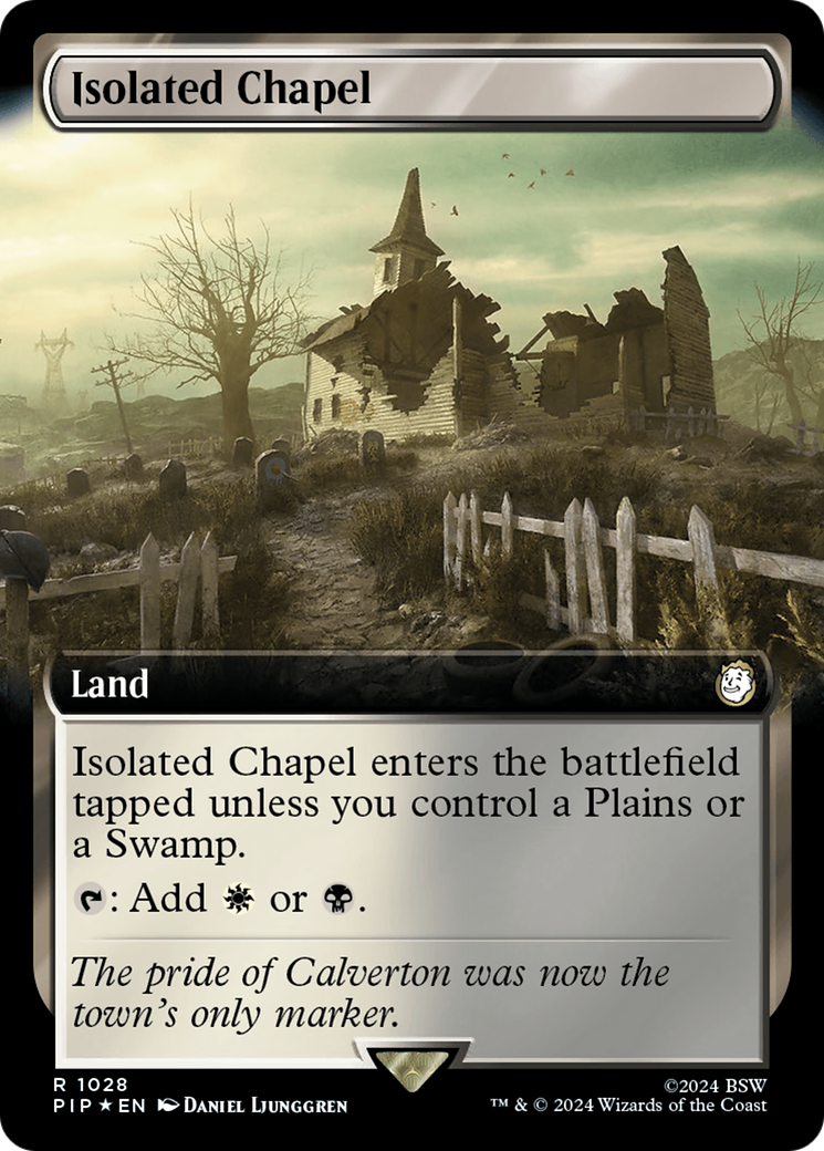 Isolated Chapel (Extended Art) (Surge Foil) [Fallout] | Gamer Loot