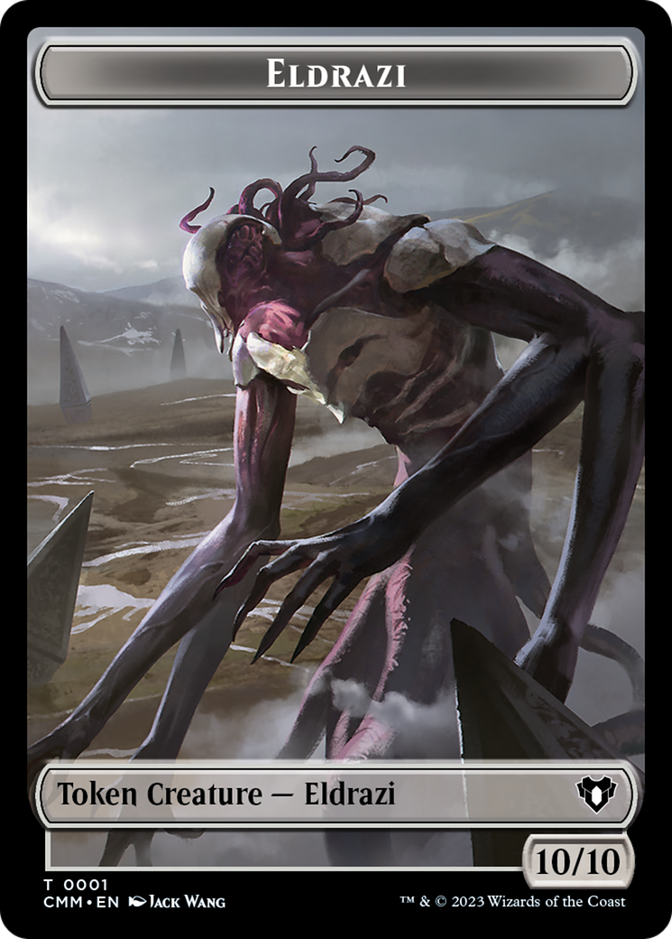 Eldrazi Spawn // Rat Double-Sided Token [Commander Masters Tokens] | Gamer Loot