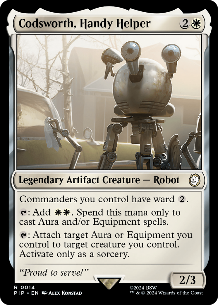 Codsworth, Handy Helper [Fallout] | Gamer Loot