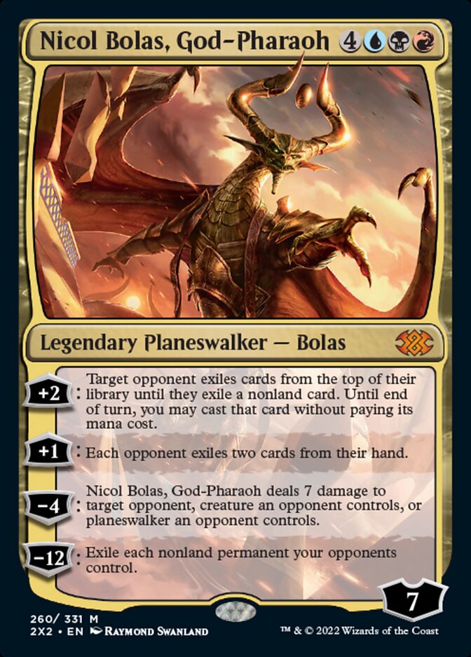 Nicol Bolas, God-Pharaoh [Double Masters 2022] | Gamer Loot