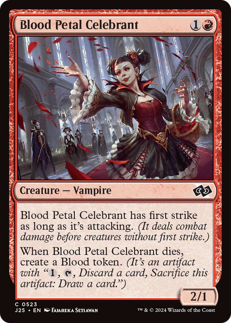 Blood Petal Celebrant [Foundations Jumpstart] | Gamer Loot