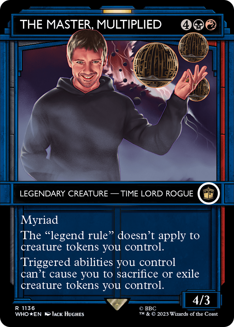 The Master, Multiplied (Showcase) (Surge Foil) [Doctor Who] | Gamer Loot