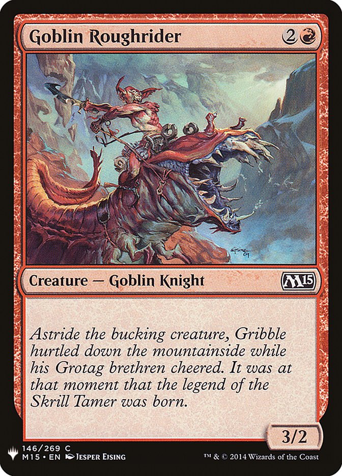 Goblin Roughrider [Mystery Booster] | Gamer Loot