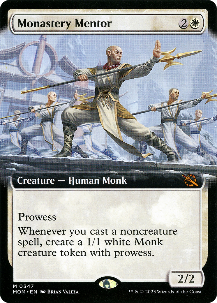 Monastery Mentor (Extended Art) [March of the Machine] | Gamer Loot