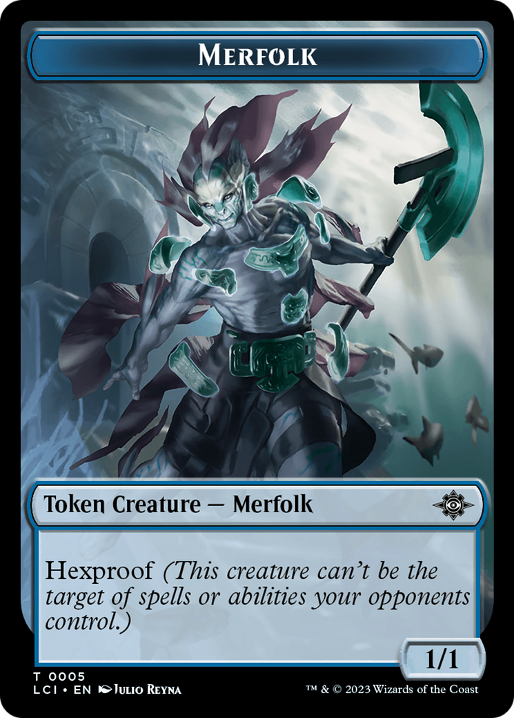 Merfolk Token [The Lost Caverns of Ixalan Tokens] | Gamer Loot