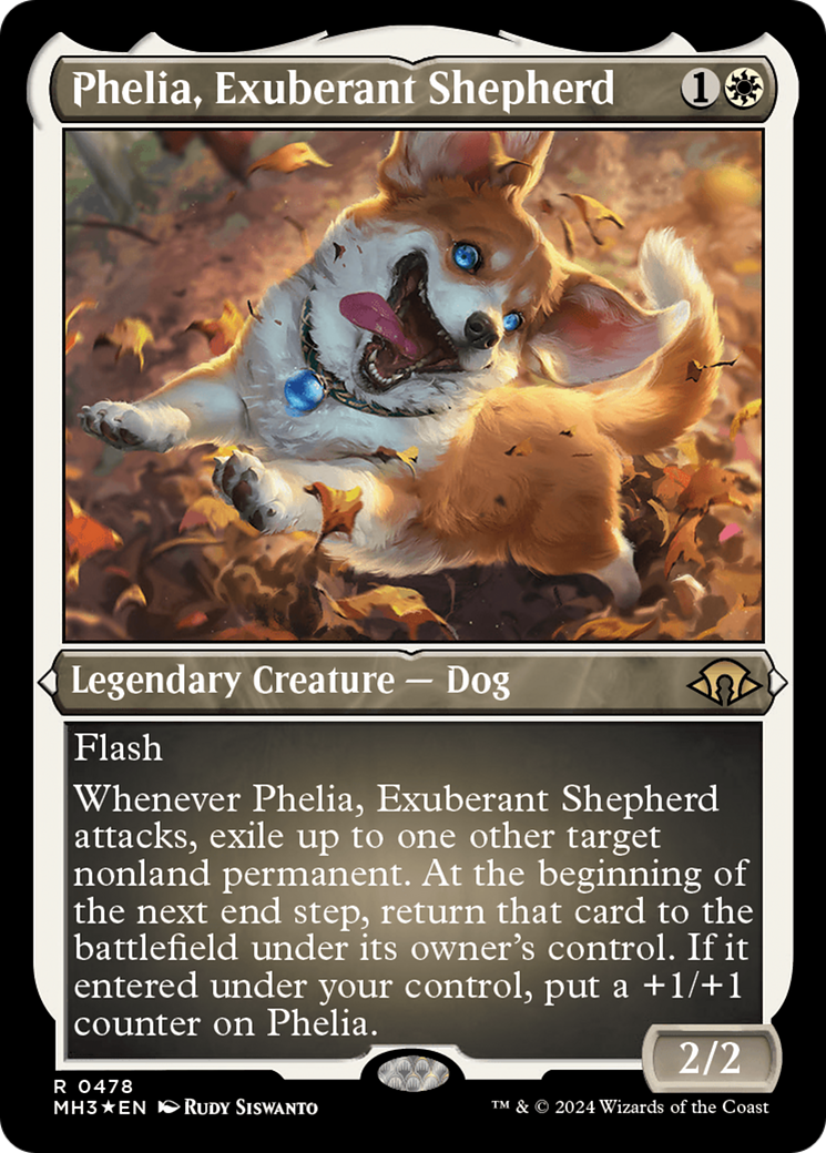 Phelia, Exuberant Shepherd (Foil Etched) [Modern Horizons 3] | Gamer Loot