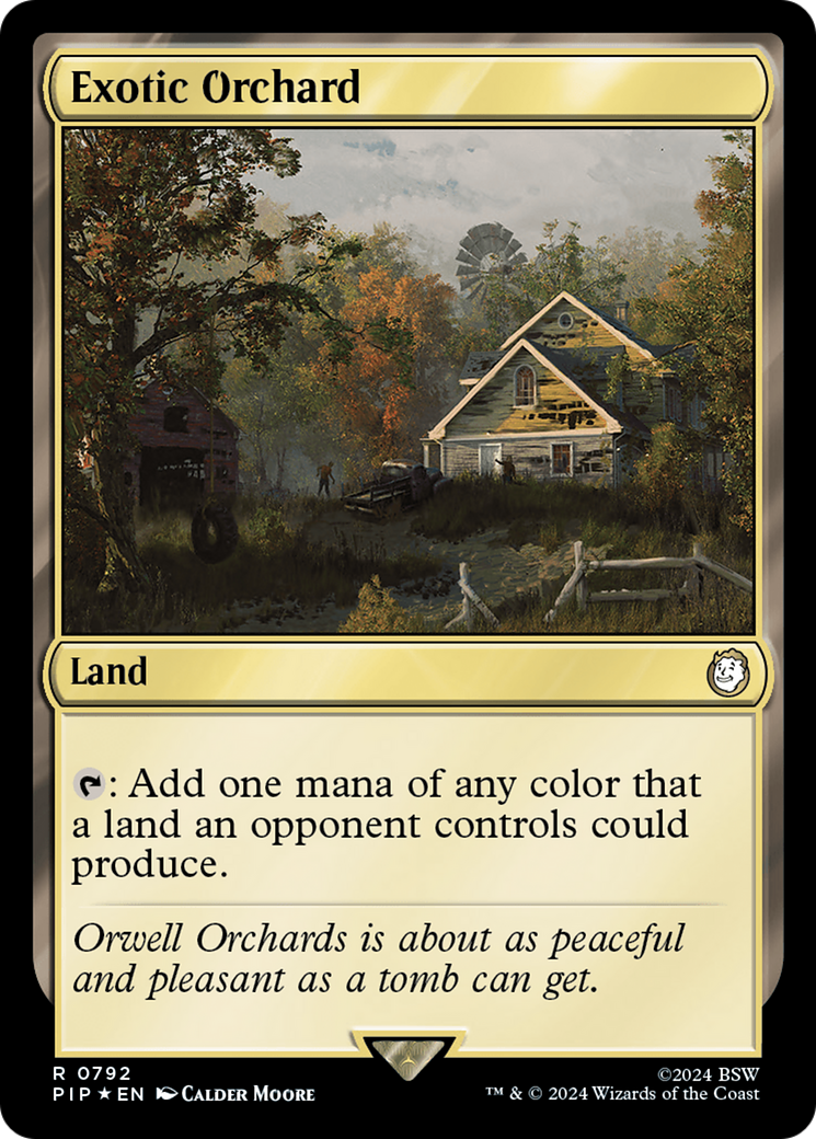 Exotic Orchard (Surge Foil) [Fallout] | Gamer Loot