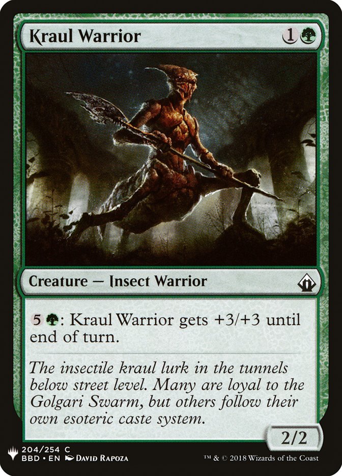 Kraul Warrior [Mystery Booster] | Gamer Loot