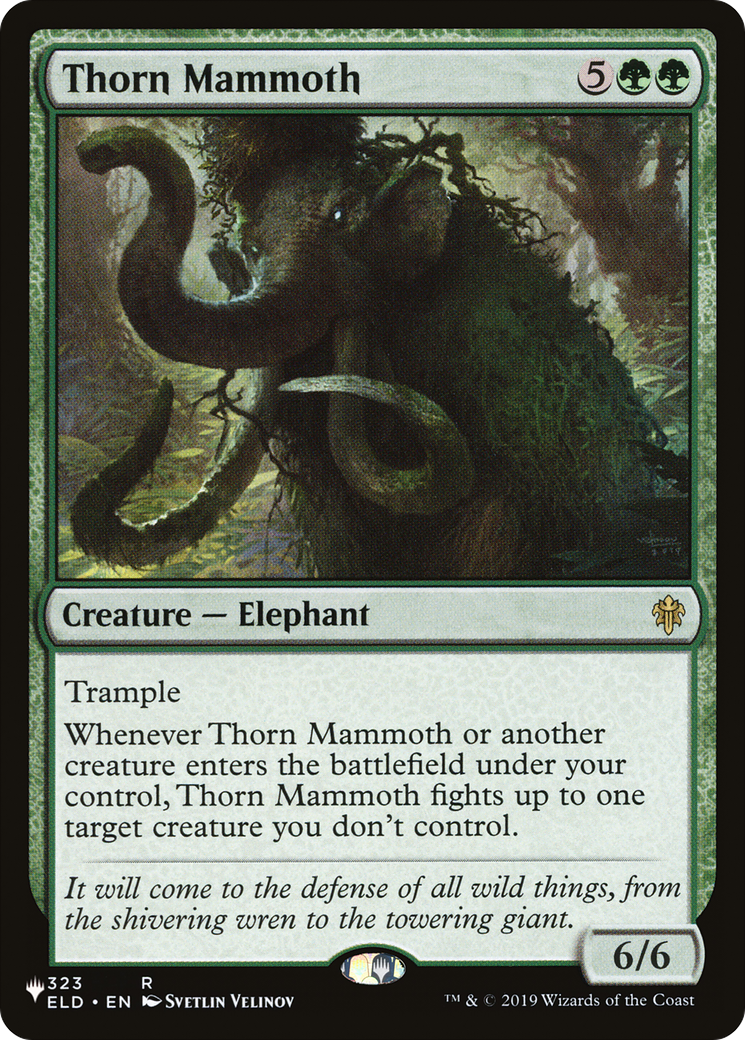 Thorn Mammoth [The List Reprints] | Gamer Loot