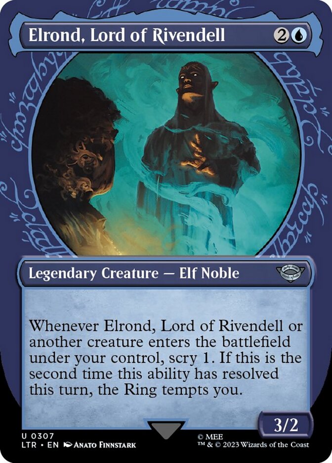 Elrond, Lord of Rivendell (Showcase Ring Frame) [The Lord of the Rings: Tales of Middle-Earth] | Gamer Loot