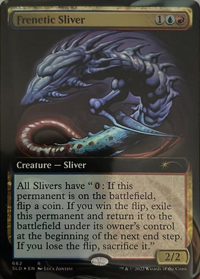 Frenetic Sliver (Extended Art) [Secret Lair Drop Promos] | Gamer Loot