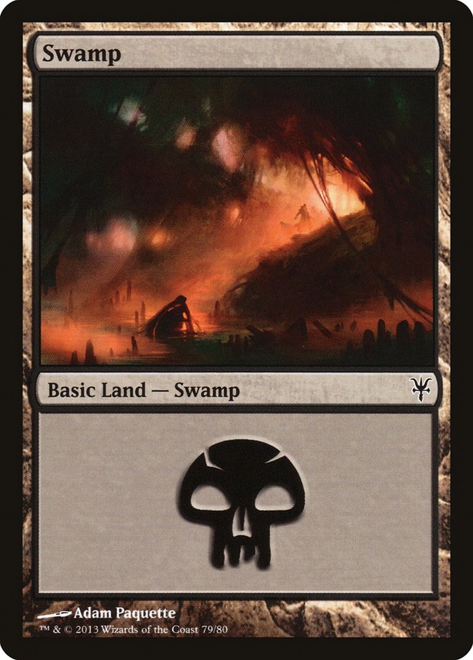 Swamp (79) [Duel Decks: Sorin vs. Tibalt] | Gamer Loot