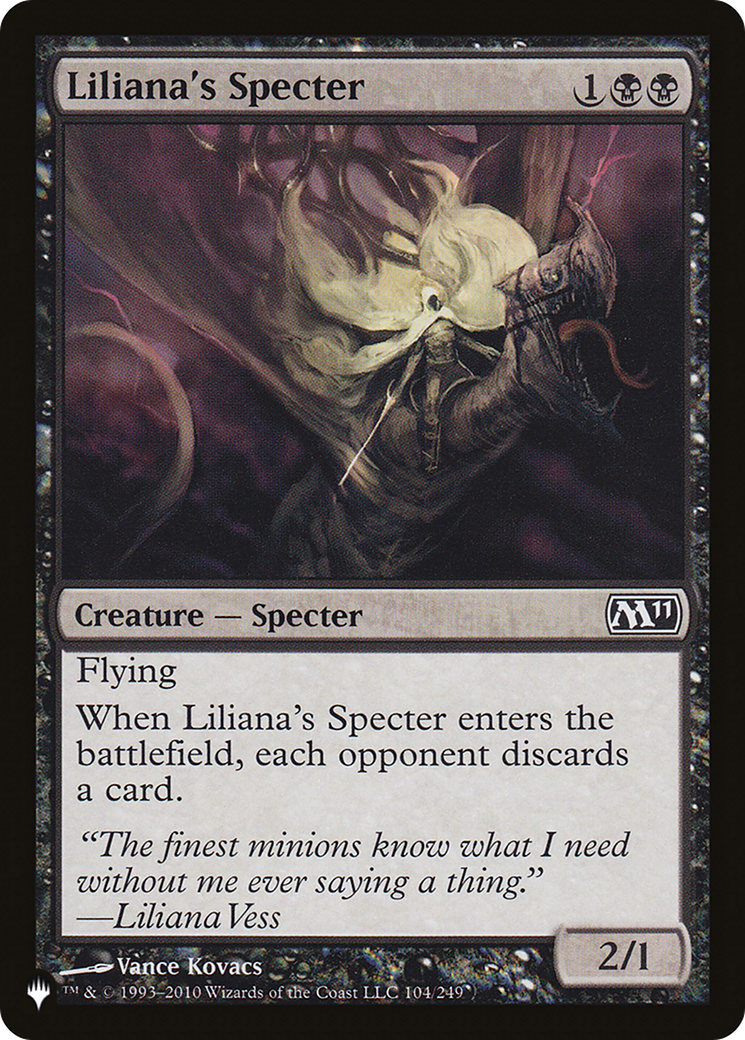 Liliana's Specter [The List Reprints] | Gamer Loot