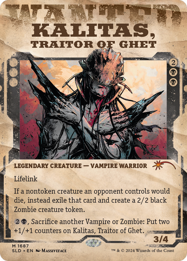 Kalitas, Traitor of Ghet [Secret Lair Drop Series] | Gamer Loot