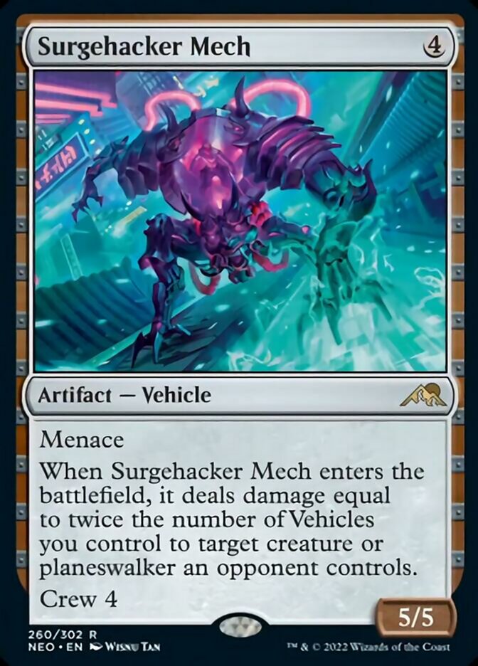 Surgehacker Mech [Kamigawa: Neon Dynasty] | Gamer Loot