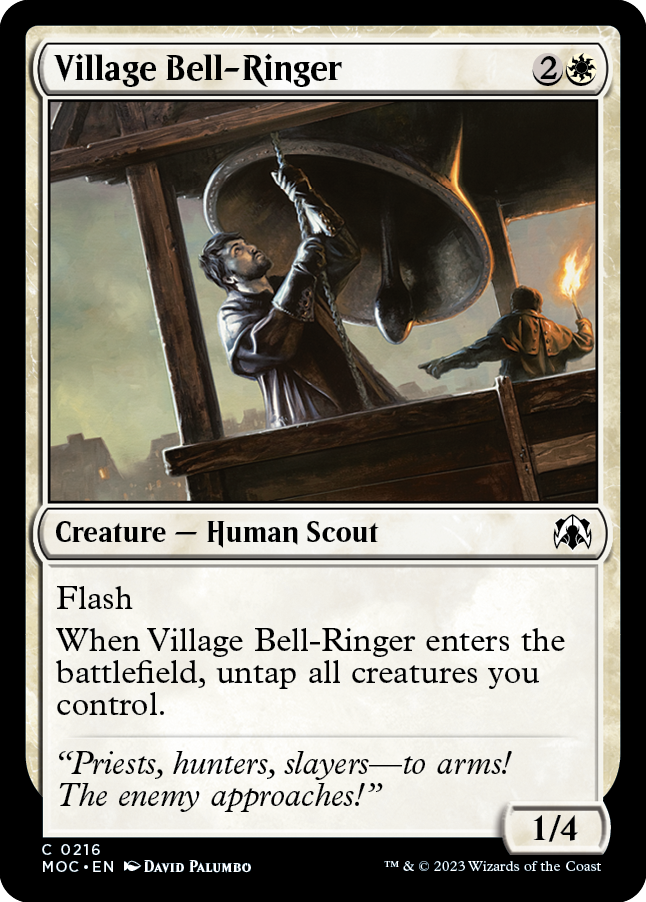 Village Bell-Ringer [March of the Machine Commander] | Gamer Loot