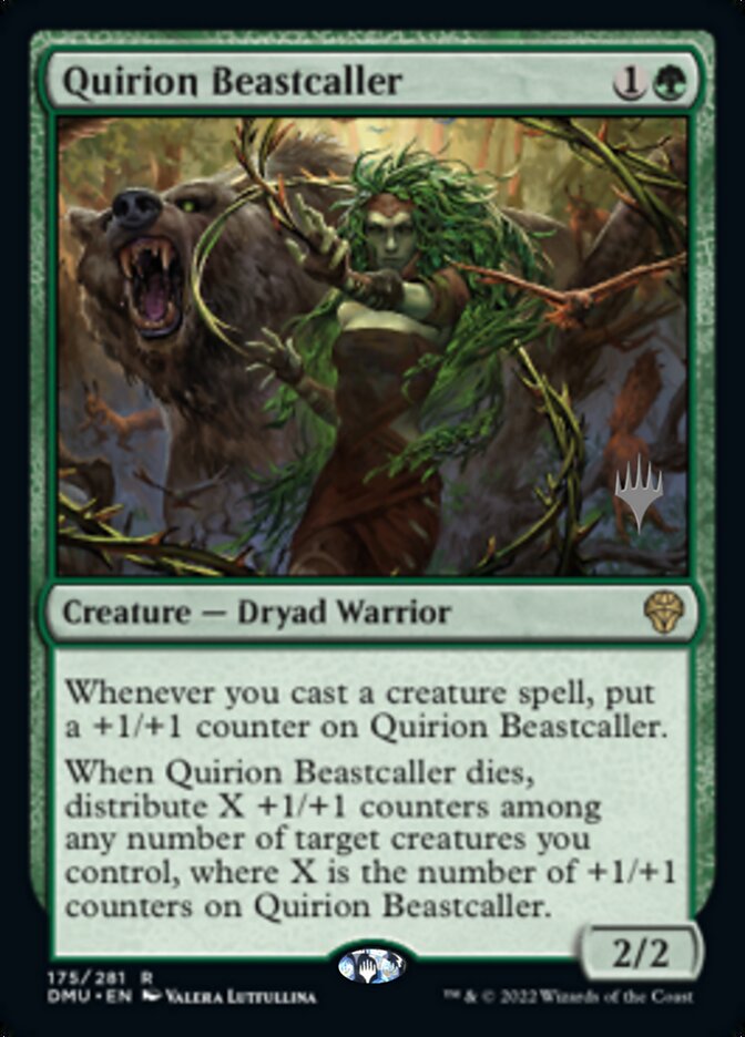 Quirion Beastcaller (Promo Pack) [Dominaria United Promos] | Gamer Loot