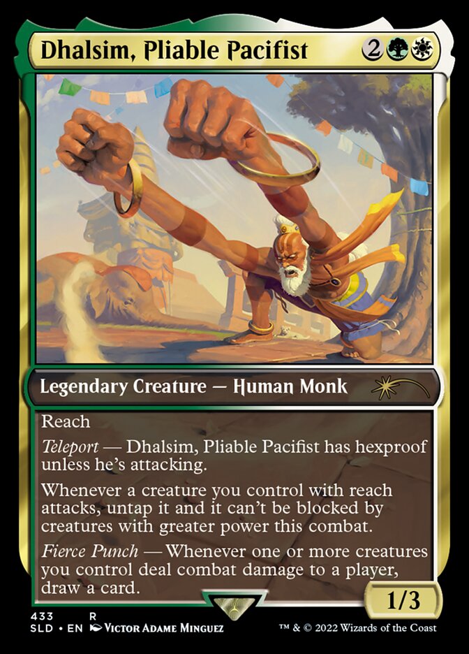 Dhalsim, Pliable Pacifist [Secret Lair Drop Series] | Gamer Loot