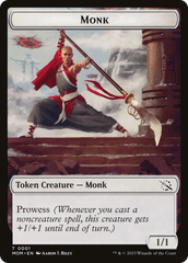 Monk // Phyrexian Saproling Double-Sided Token [March of the Machine Tokens] | Gamer Loot