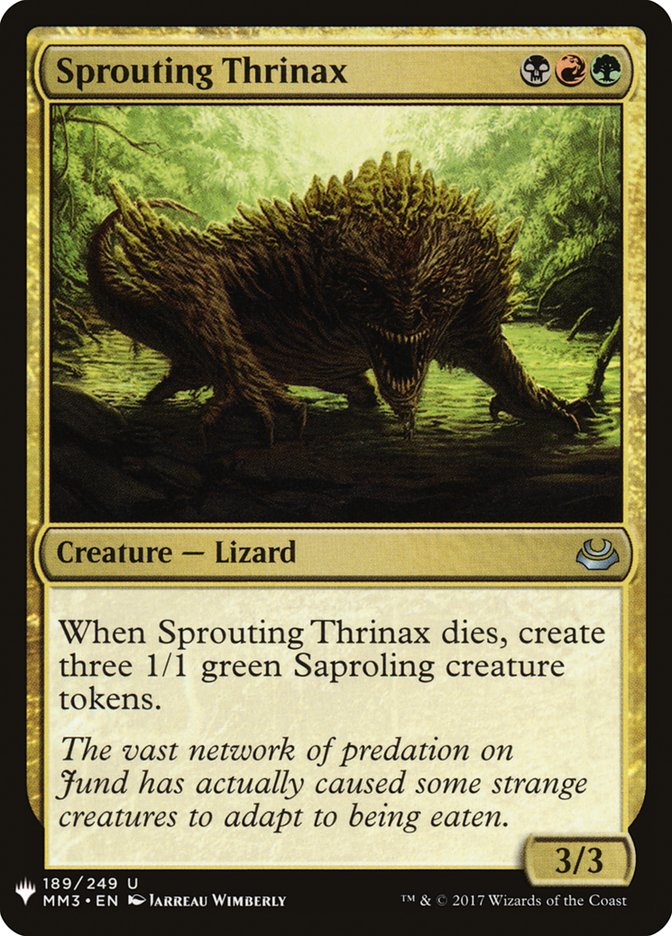 Sprouting Thrinax [Mystery Booster] | Gamer Loot