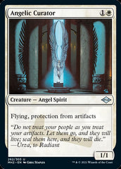 Angelic Curator (Foil Etched) [Modern Horizons 2] | Gamer Loot