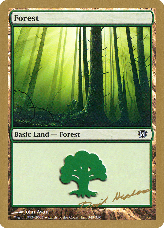 Forest (dh348) (Dave Humpherys) [World Championship Decks 2003] | Gamer Loot