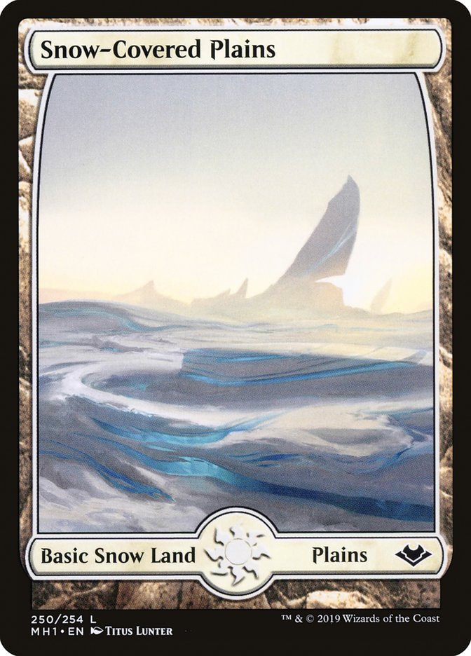 Snow-Covered Plains [Modern Horizons] | Gamer Loot