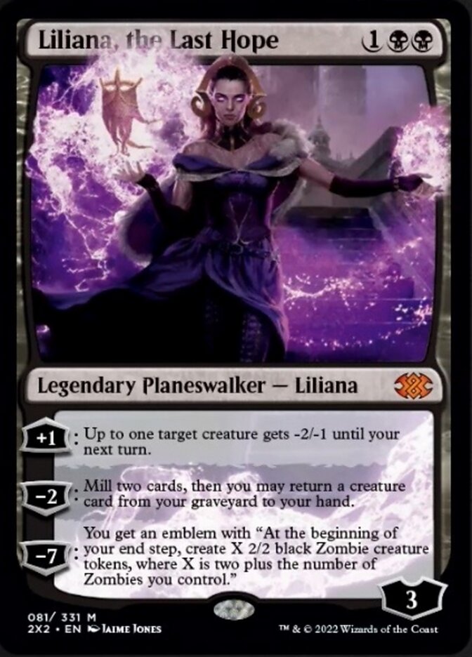 Liliana, the Last Hope [Double Masters 2022] | Gamer Loot