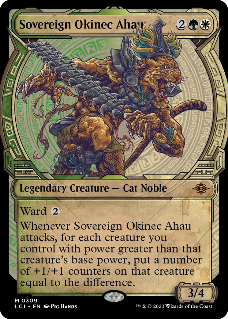 Sovereign Okinec Ahau (Showcase) [The Lost Caverns of Ixalan] | Gamer Loot