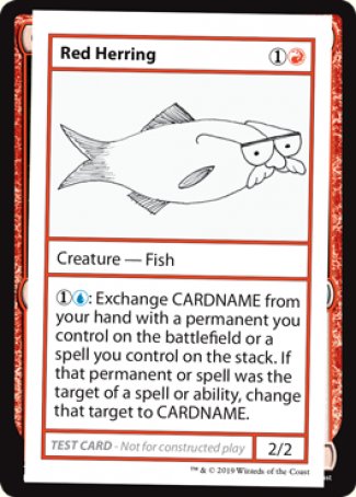 Red Herring (2021 Edition) [Mystery Booster Playtest Cards] | Gamer Loot