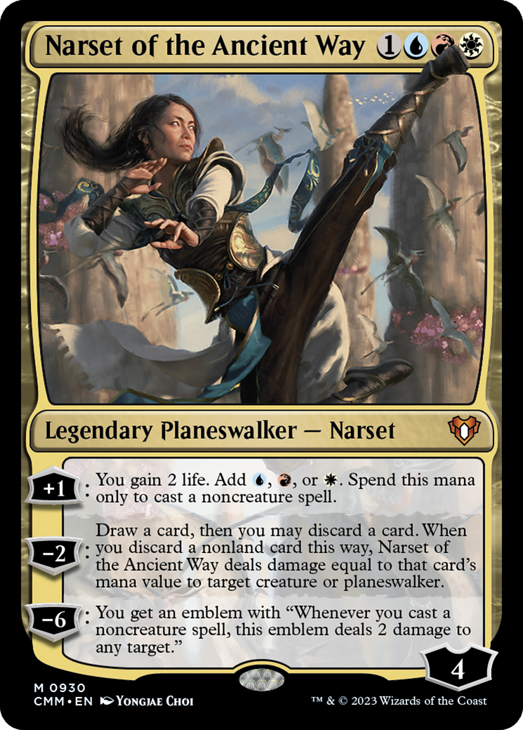 Narset of the Ancient Way [Commander Masters] | Gamer Loot