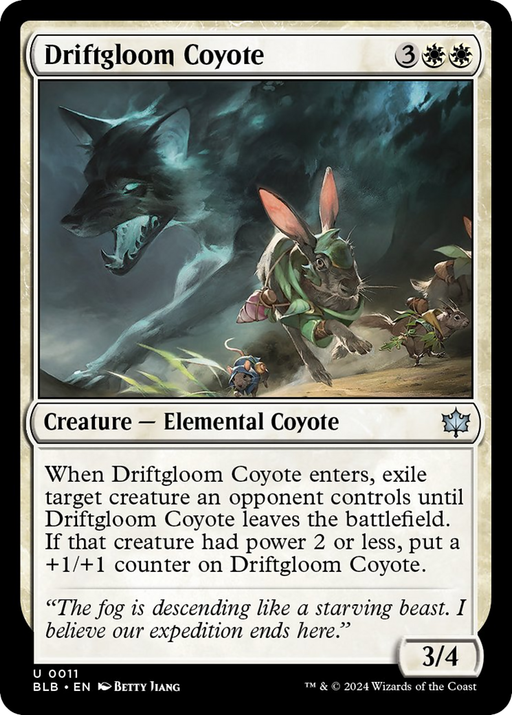 Driftgloom Coyote [Bloomburrow] | Gamer Loot