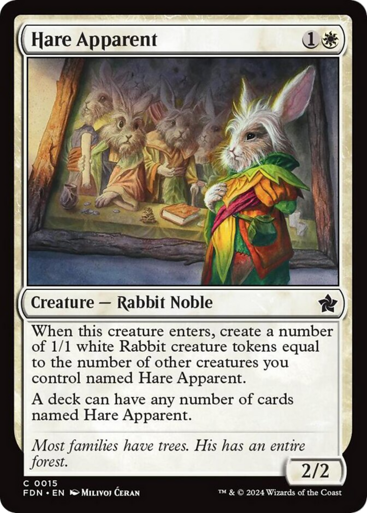 Hare Apparent [Foundations] | Gamer Loot
