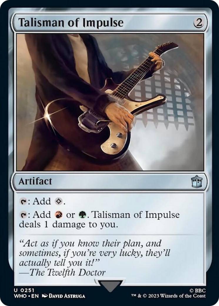 Talisman of Impulse [Doctor Who] | Gamer Loot