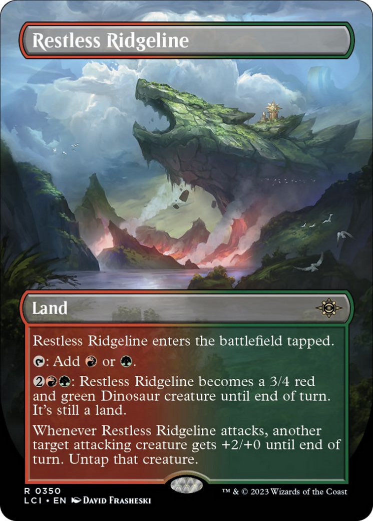 Restless Ridgeline (Borderless) [The Lost Caverns of Ixalan] | Gamer Loot