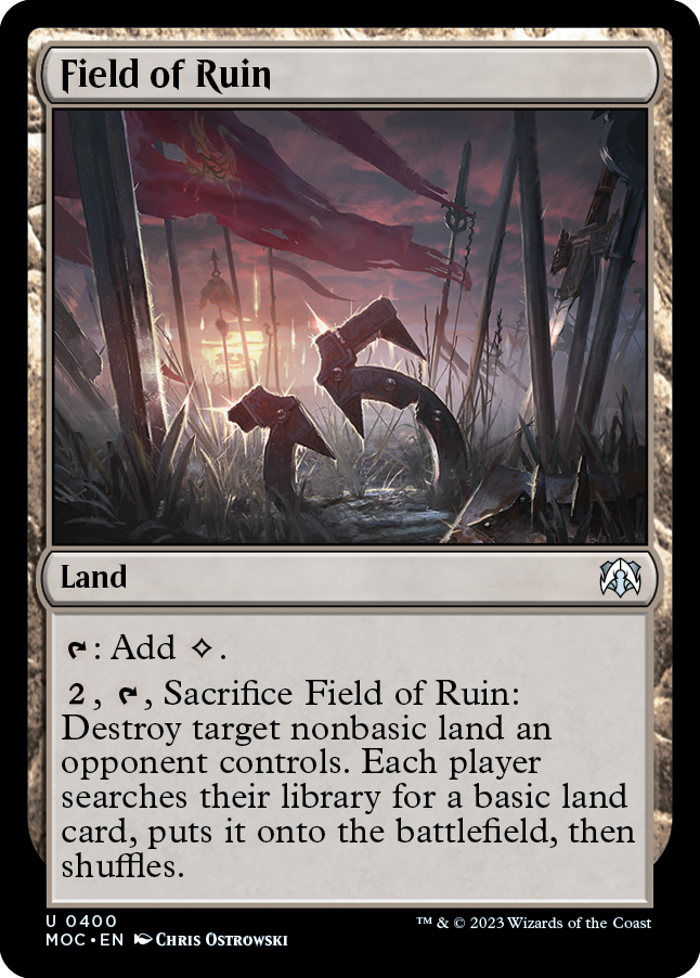 Field of Ruin [March of the Machine Commander] | Gamer Loot