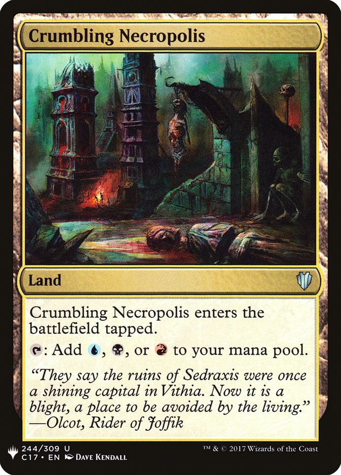 Crumbling Necropolis [Mystery Booster] | Gamer Loot