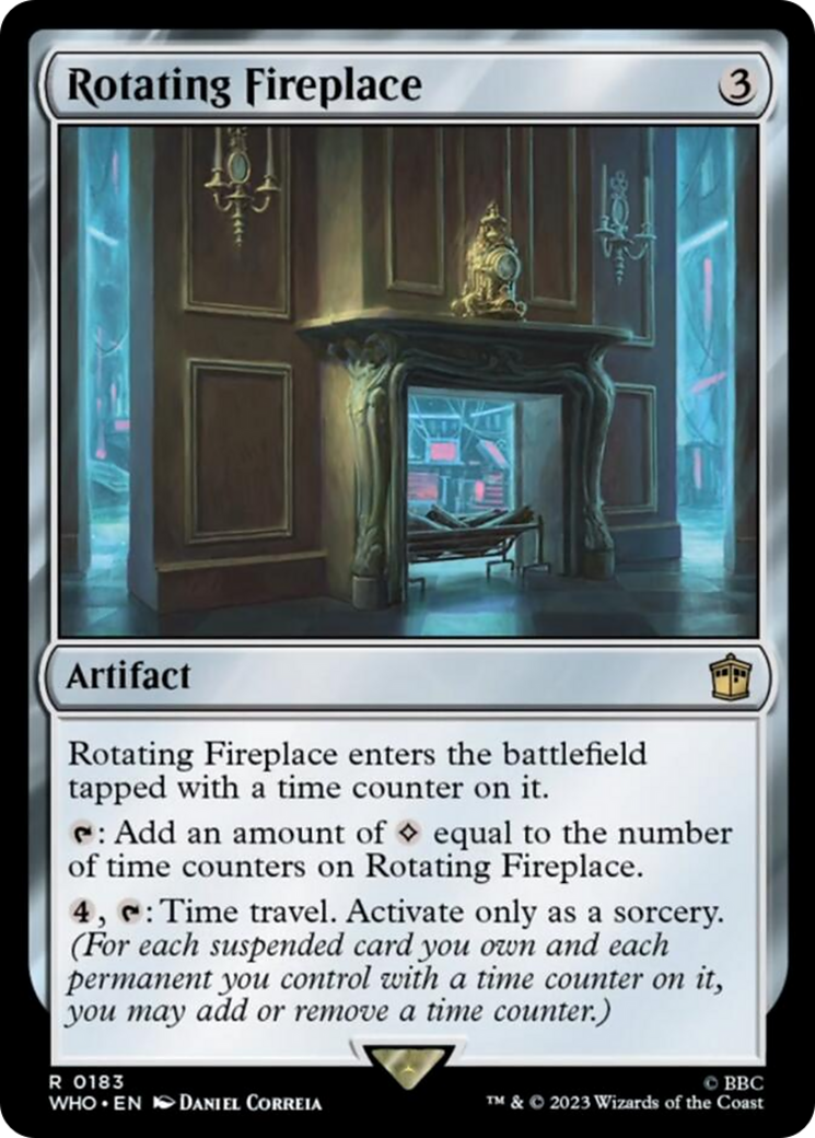 Rotating Fireplace [Doctor Who] | Gamer Loot
