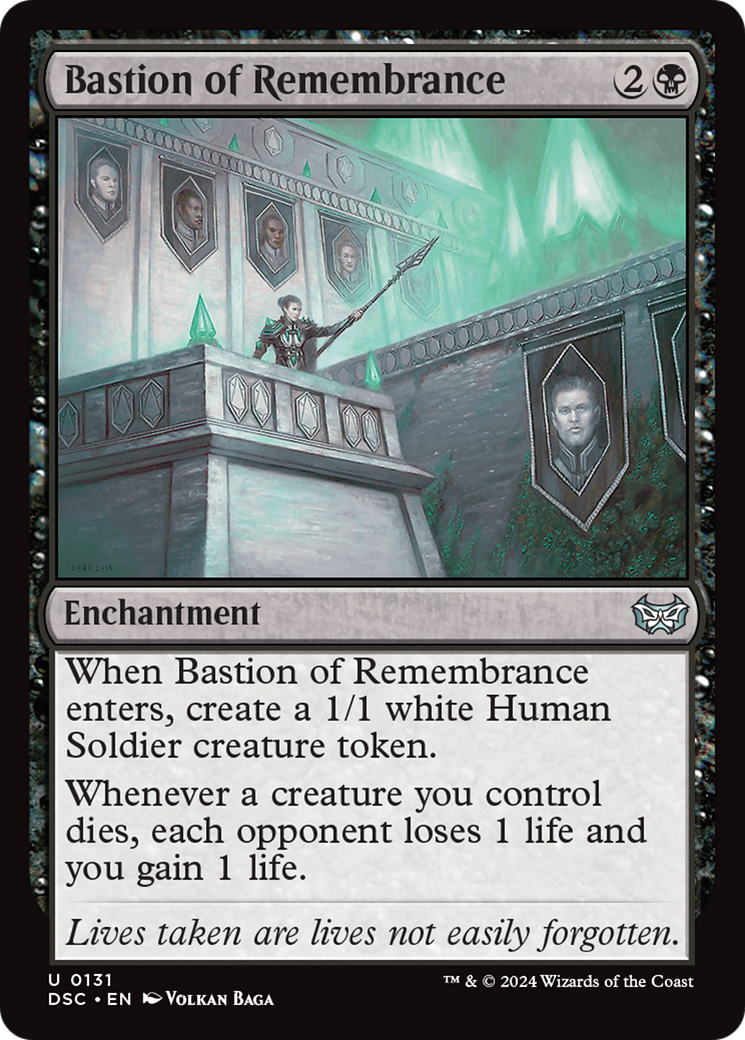 Bastion of Remembrance [Duskmourn: House of Horror Commander] | Gamer Loot