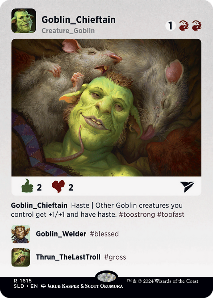 Goblin Chieftain [Secret Lair Drop Series] | Gamer Loot