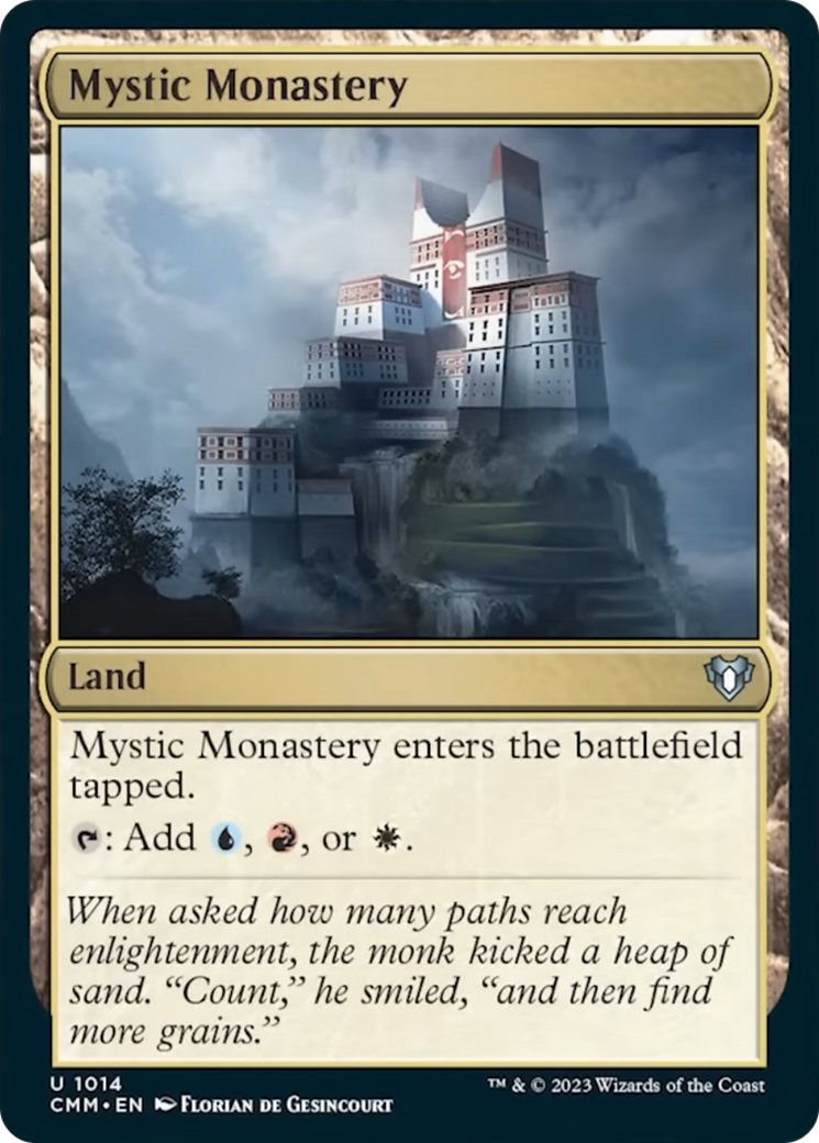 Mystic Monastery [Commander Masters] | Gamer Loot